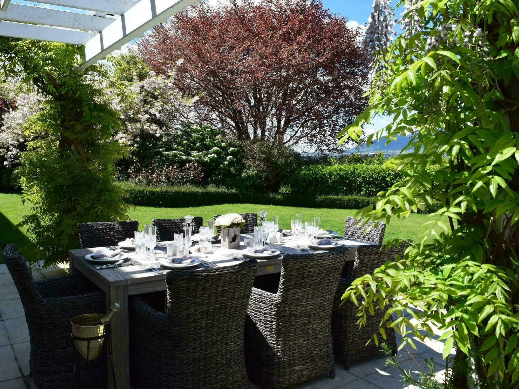 Bellevue Boutique Lodge Lago Lago Taupo Exterior foto